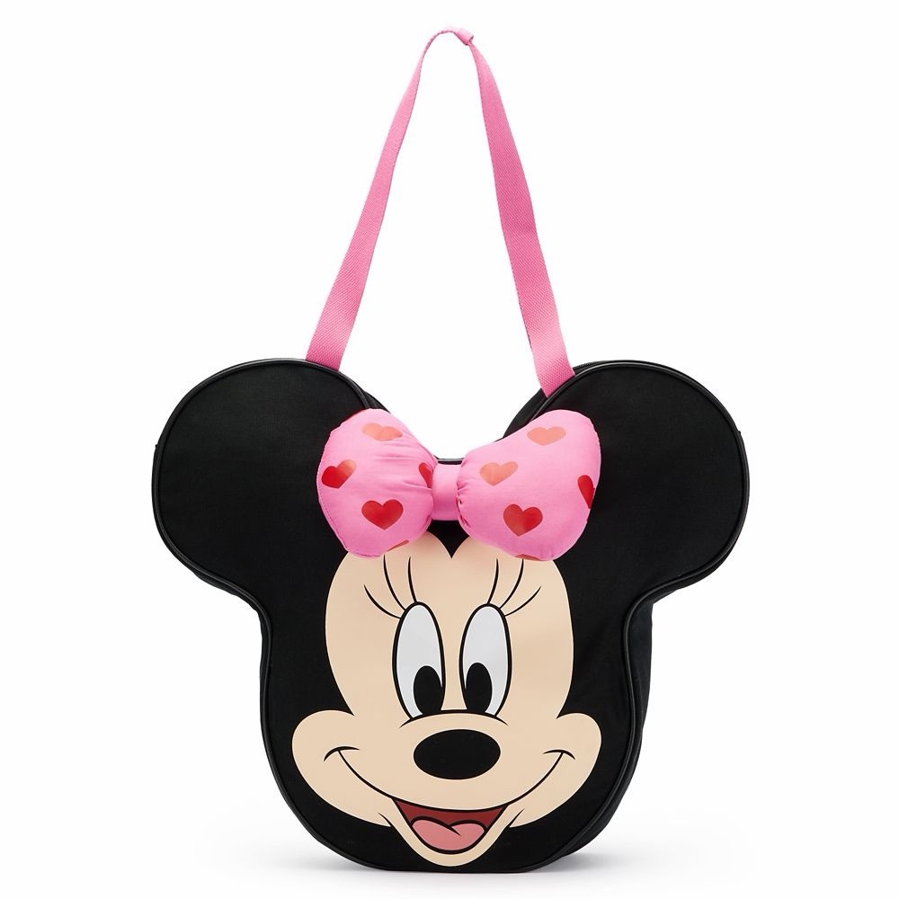Disney Minnie Mouse Tote Bag with Pink Heart Bow
